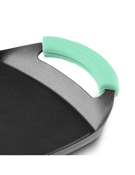 Plancha de Asar Castey Aquamarine de Aluminio Fundido con Antiadherente libre PFOA