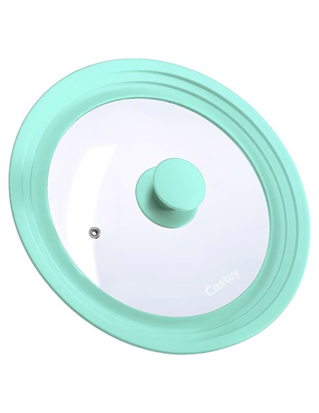 Tapa de silicona y Cristal Castey Aquamarine