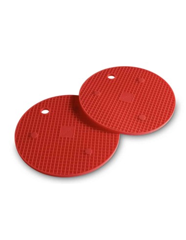 Set 2 salvamanteles imantados Red