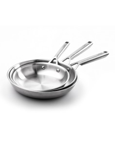 Set 3 Sartenes Malmö Trimetal Induction® Acero Inoxidable...