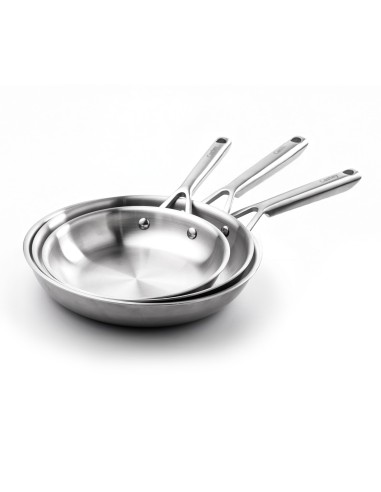 Set 3 Sartenes Malmö Trimetal Induction® Acero...