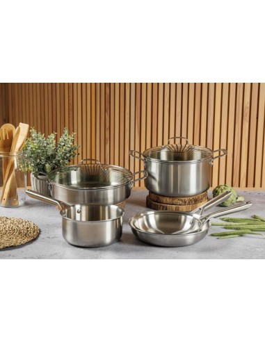 Batería Malmö Trimetal Induction® Acero Inoxidable