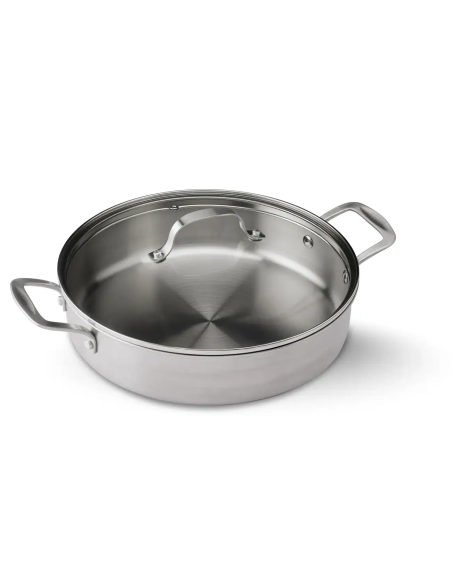 Cacerola con tapa Malmö Trimetal Induction® Ø28 cm
