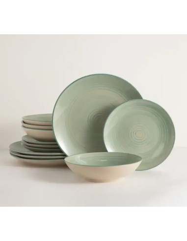 Vajilla Maia Oliva 12 pz