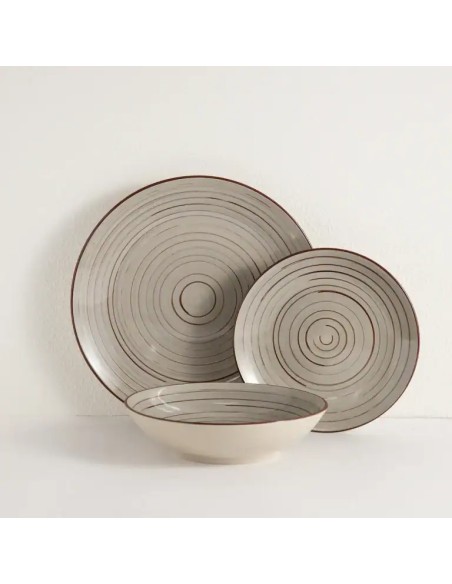 Vajilla Maia Terra 12 pz