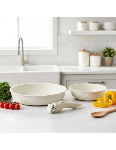 Juego sartenes y mango Easy Pan Duo