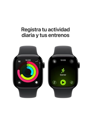 APPLE WATCH S11 GPS 42MM JET BLACK SPORT M/L...