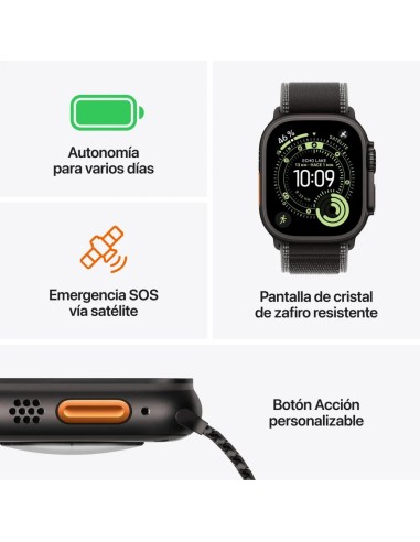 APPLE WATCH ULTRA 3 49MM CORREA OCEAN MEWH4QL/A