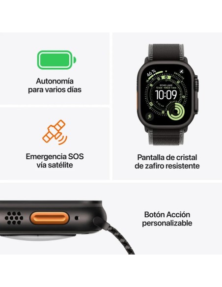 APPLE WATCH ULTRA 3 49MM CORREA OCEAN MEWH4QL/A