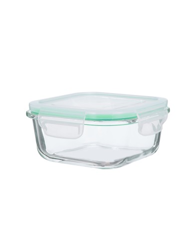 Envase cuadrado de borosilicato Keep&Go