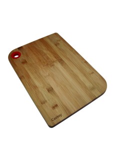Tabla de Madera de Bambú con Aro de Silicona