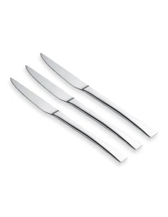 Cuchillos chuleteros de Acero Inoxidable (Pack de 3)