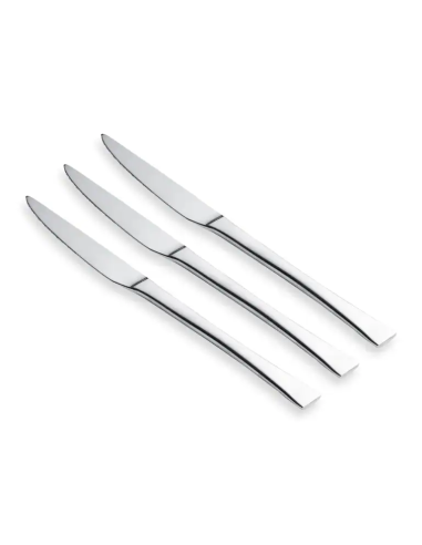 Cuchillos chuleteros de Acero Inoxidable (Pack...