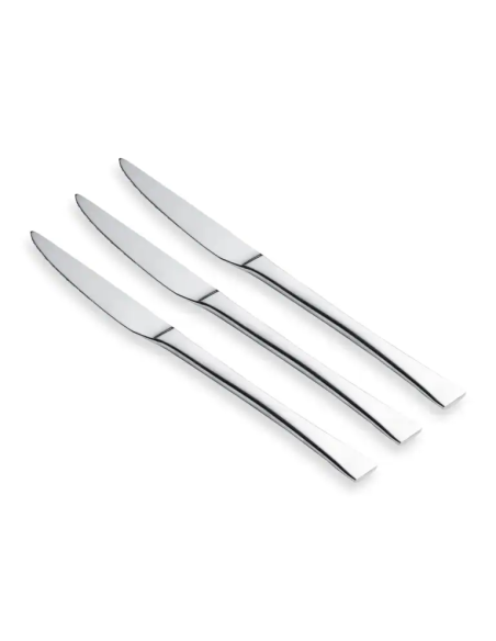 Cuchillos chuleteros de Acero Inoxidable (Pack de 3)