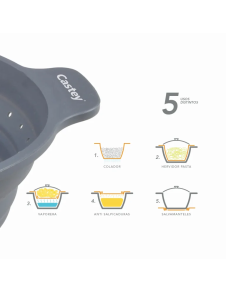 Vaporera multiusos
