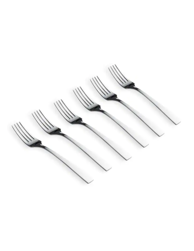 Tenedores de Mesa de Acero Inoxidable (Pack de 6)