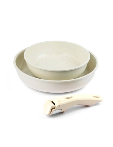 Juego de sartenes y mango Easy Pan Duo