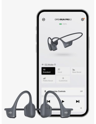 AURICULARES INALÁMBRICOS SHOKZ OPENRUN PRO 2 NEGRO