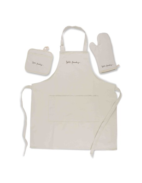 Martín Berasategui - Delantal de cocina, manopla y agarrador