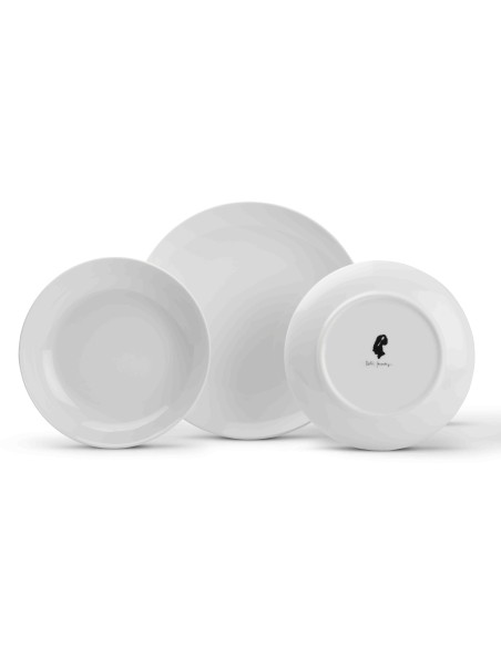 Martín Berasategui - Vajilla 18 piezas de porcelana oval