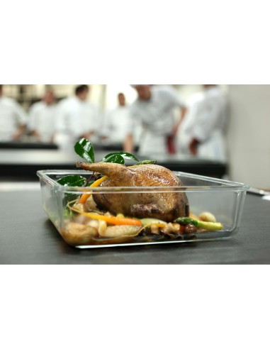 Martín Berasategui - Set 3 recipientes cristal temperado