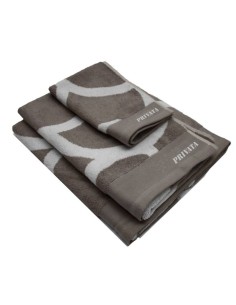 Privata Home - Set 3 toallas 450 grs. gris/blanca HOTXPV012
