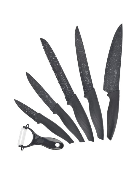 HOMEMB112 - Juego de 6 cuchillos + RECETARIO