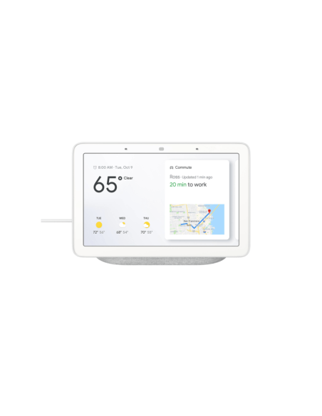Google - Altavoz inteligente Google Nest Hub Chalk