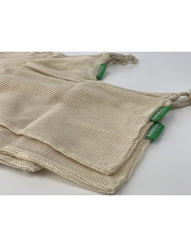 10 BOLSAS DE COMPRA ALGODON ORGANICO HAIZEA