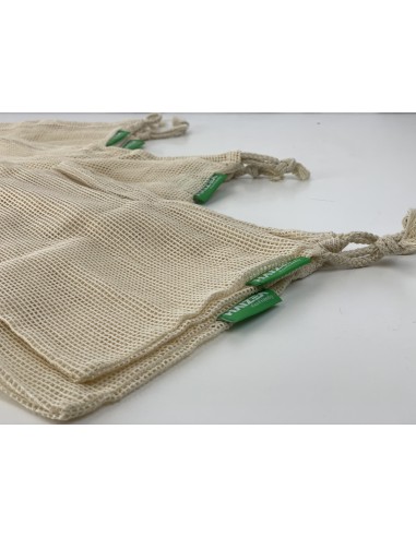 10 BOLSAS DE COMPRA ALGODON ORGANICO HAIZEA