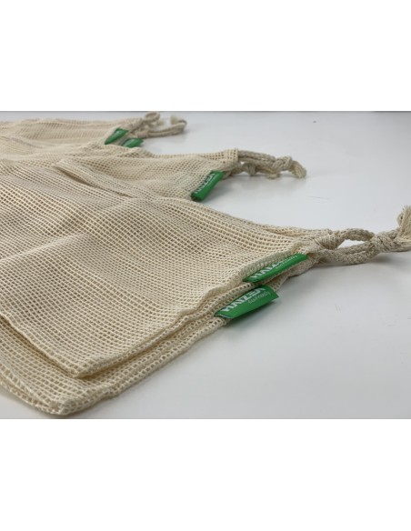 10 BOLSAS DE COMPRA ALGODON ORGANICO HAIZEA