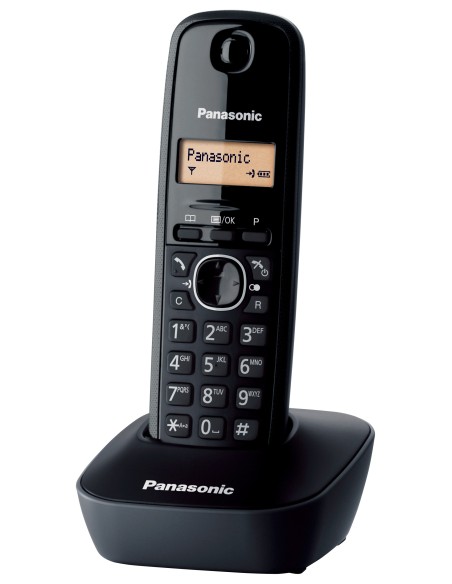 Panasonic - Teléfono inalámbrico digital KX-TG1611