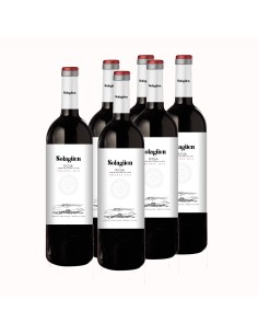 SOLAGÜEN - Caja 6 botellas vino tinto crianza 2014