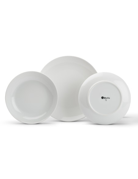 Cruz de Malta - Vajilla porcela 18 piezas