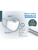 MASCARILLA QUIRURGICA TIPO IIR pack 20 uds - Made in spain