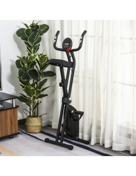 BICICLETA PLEGABLE CON PULSOMETRO EUROFEST