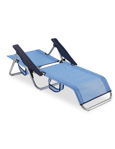 Silla de Playa Camping Plegable. Fabricada en España.