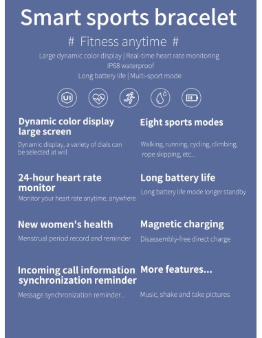 Eurofest - Pulsera de actividad FW0119