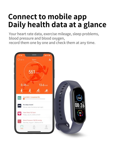 Eurofest - Pulsera de actividad FW0119