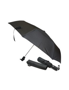 COLUMBUS - Paraguas unisex anti-viento Negro/Navy