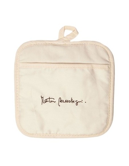 Martín Berasategui - Delantal de cocina, manopla y agarrador