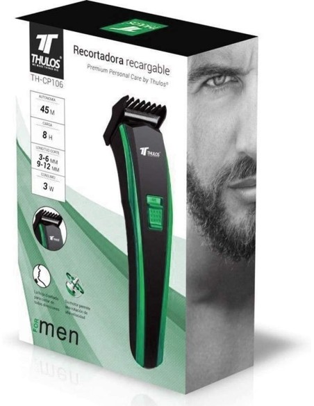 THULOS - Recortadora de pelo recargable TH-CP106