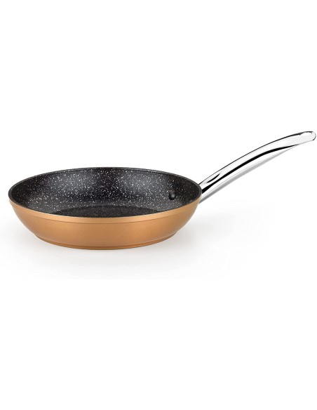 MONIX - Set de 3 Sartenes Efecto Cobre COPPER 20-24-28 cm