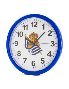 Real Sociedad de Fútbol - Reloj de pared 25,4cm RE03RS02C