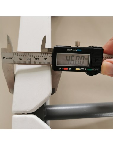 GARDIUN - Banco Plegable Portátil Resina New Koln 180x28x43 cm