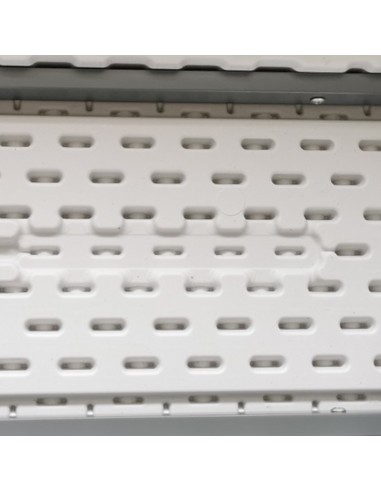 GARDIUN - Banco Plegable Portátil Resina New Koln 180x28x43 cm