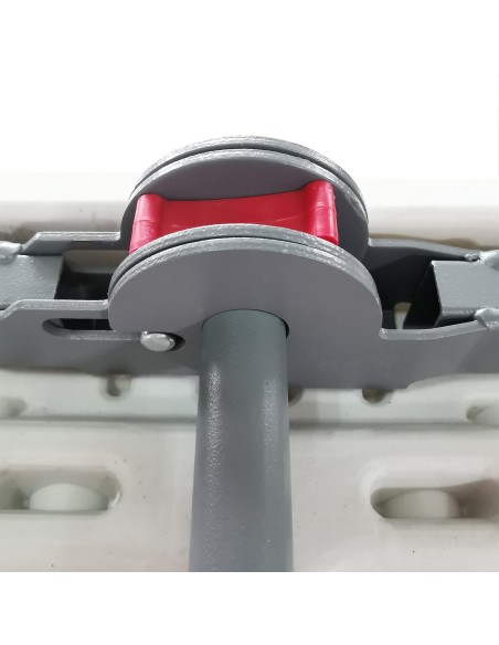 GARDIUN - Banco Plegable Portátil Resina New Koln 180x28x43 cm