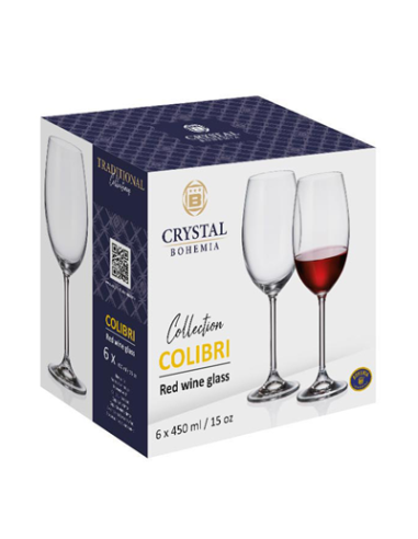 CRYSTALEX - Copa de cristal Bohemia Colibri 580...