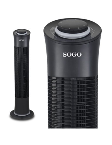 SOGO - Ventilador torre turbo de 30" 45W