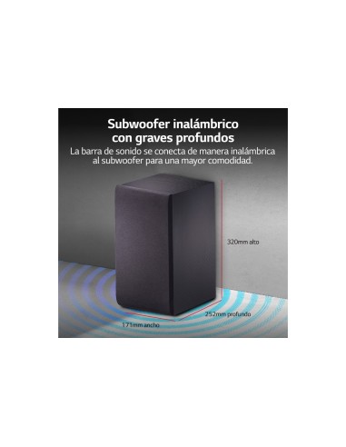 LG - BARRA DE SONIDO SQC2.DEUSLLK
